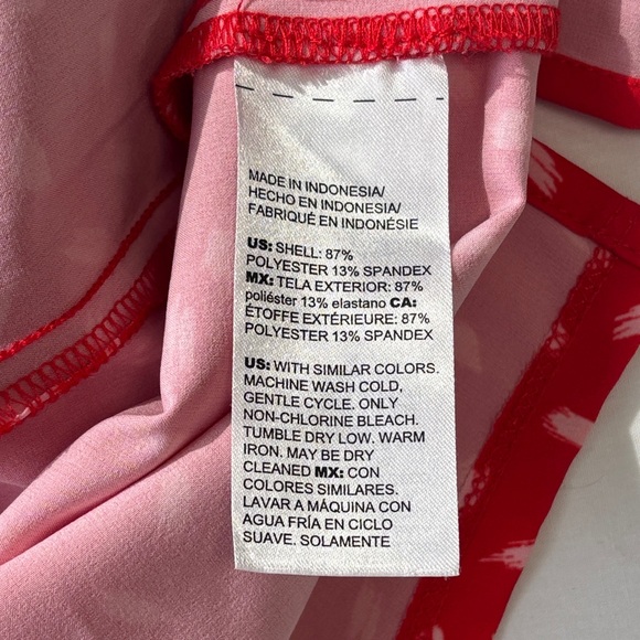 ❤️ Chico’s Zenergy Red Sleeveless Stretch Flowy Top Women Size 3 XL ❤️ - Picture 11 of 12